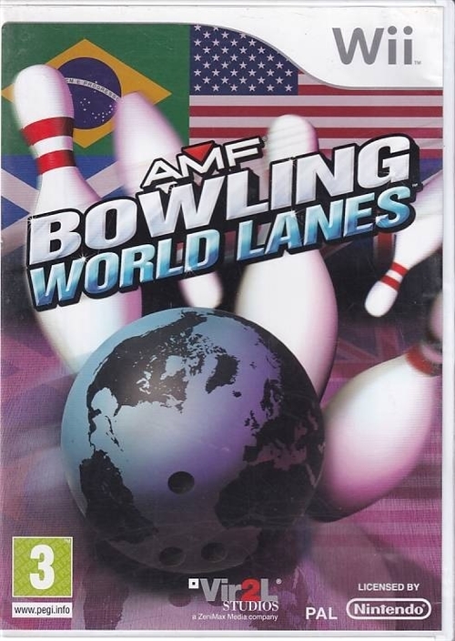 AMF Bowling World Lanes - Wii (B Grade) (Used) (Eng) 